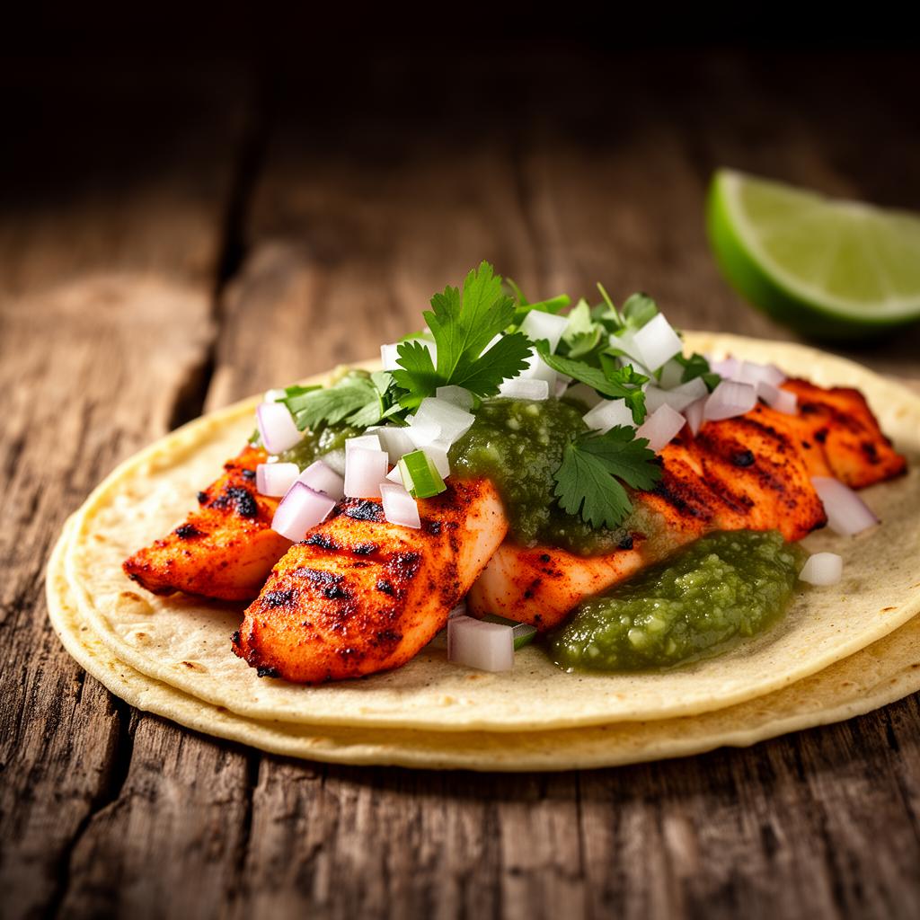 Smoked Chicken Taco